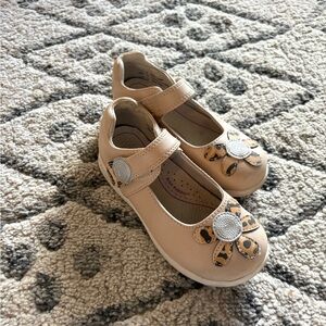 Pediped mauve and leopard Mary Jane’s